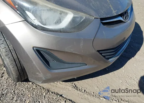 2015 Hyundai Elantra Se из США, поврежденный, VIN 5NPDH4AE6FH620908